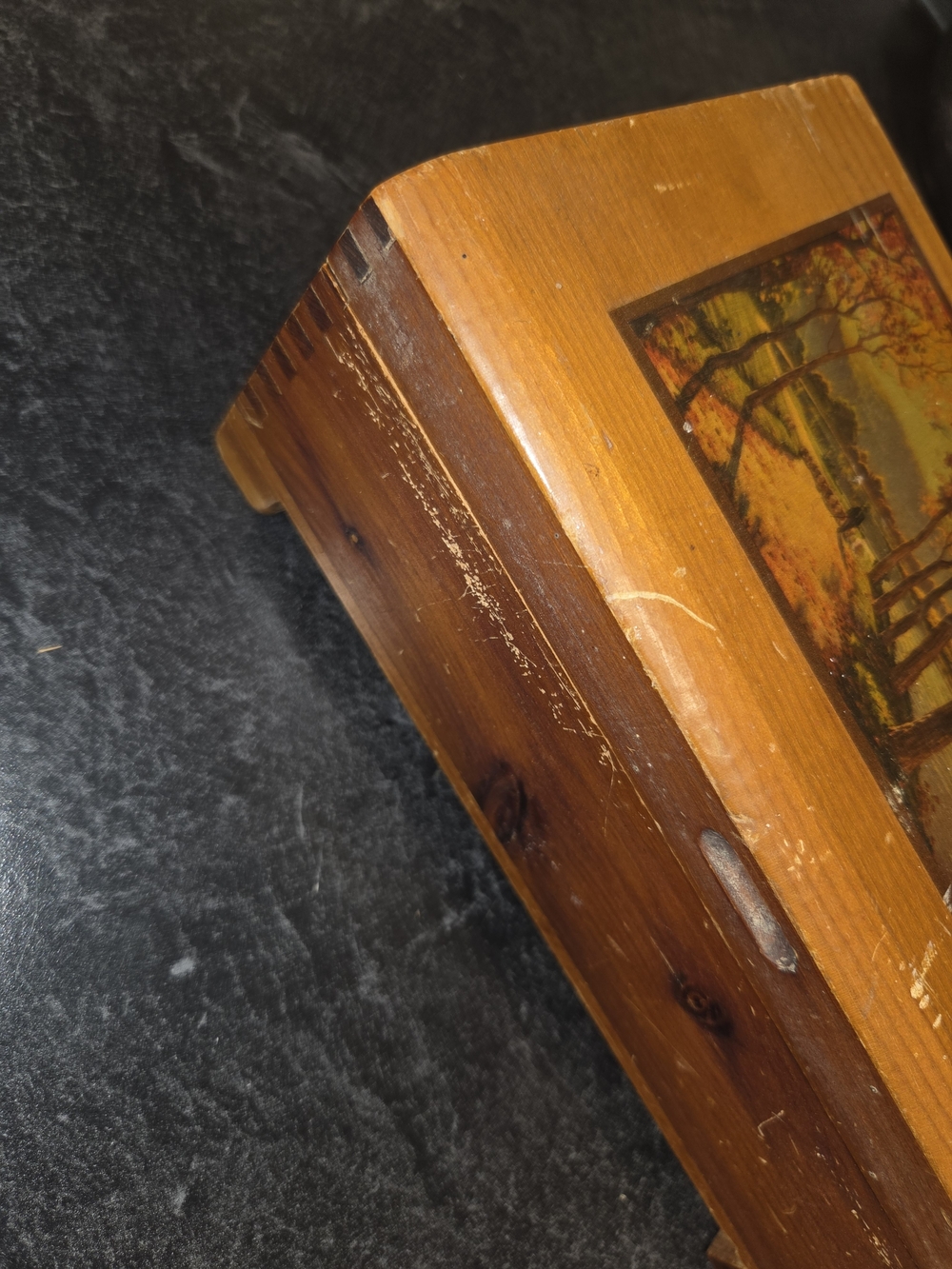 Rustic Keepsake BOX. - Picture 6 of 8